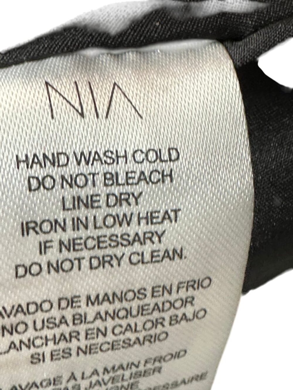 NIA Daisy Fit & Flare Black Midi Dress. Sz: XS - Picture 13 of 13